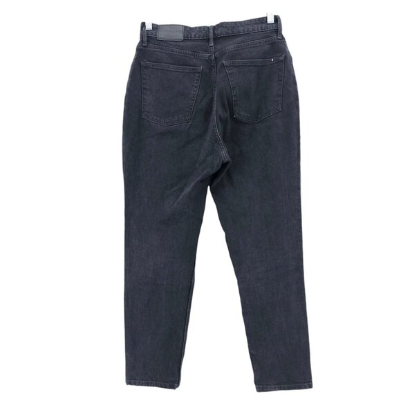 EVERLANE The Curvy Cheeky Jean Organic Cotton Spandex Faded Black 29 Regular - Picture 3 of 7